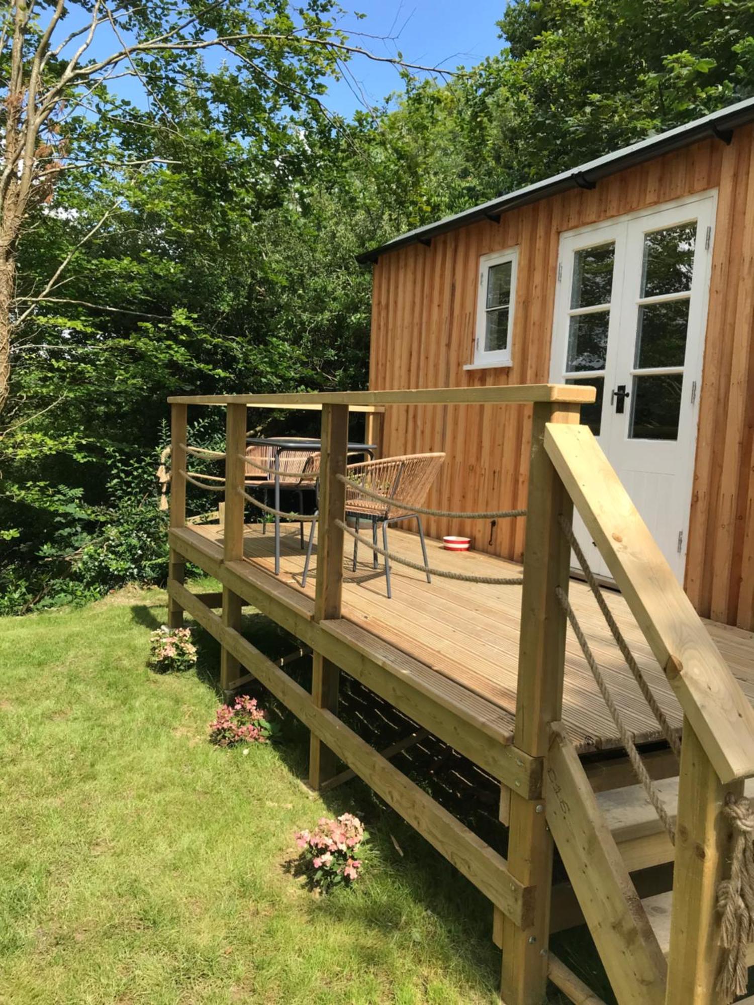 Shepherd'S Hut At Rosewood House Liskeard Dış mekan fotoğraf